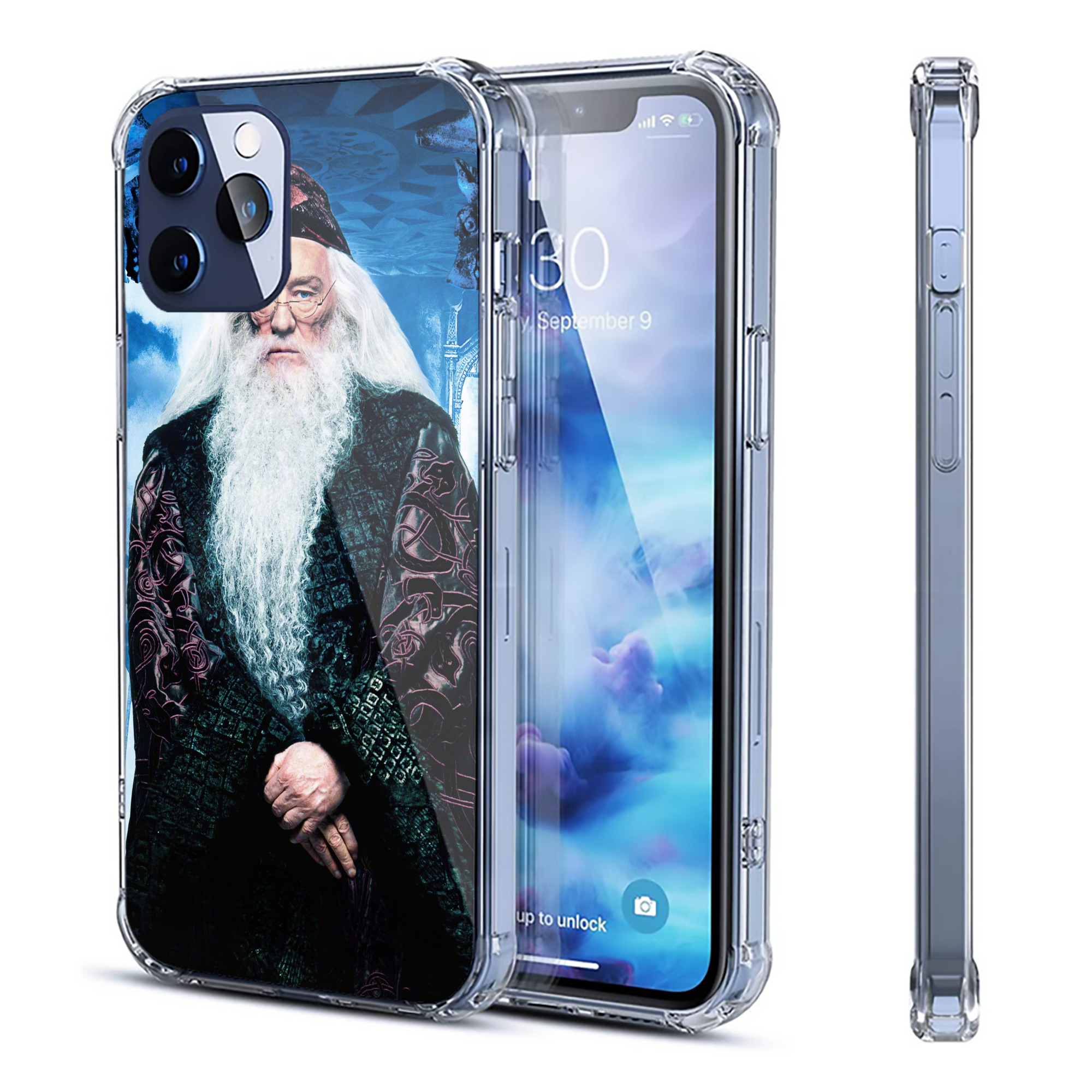 （画像用） Harry Potter ハリー・ポッターシリーズ 【iPhone 12シリーズ対応】透明スマホケース（クリアソフトケース）